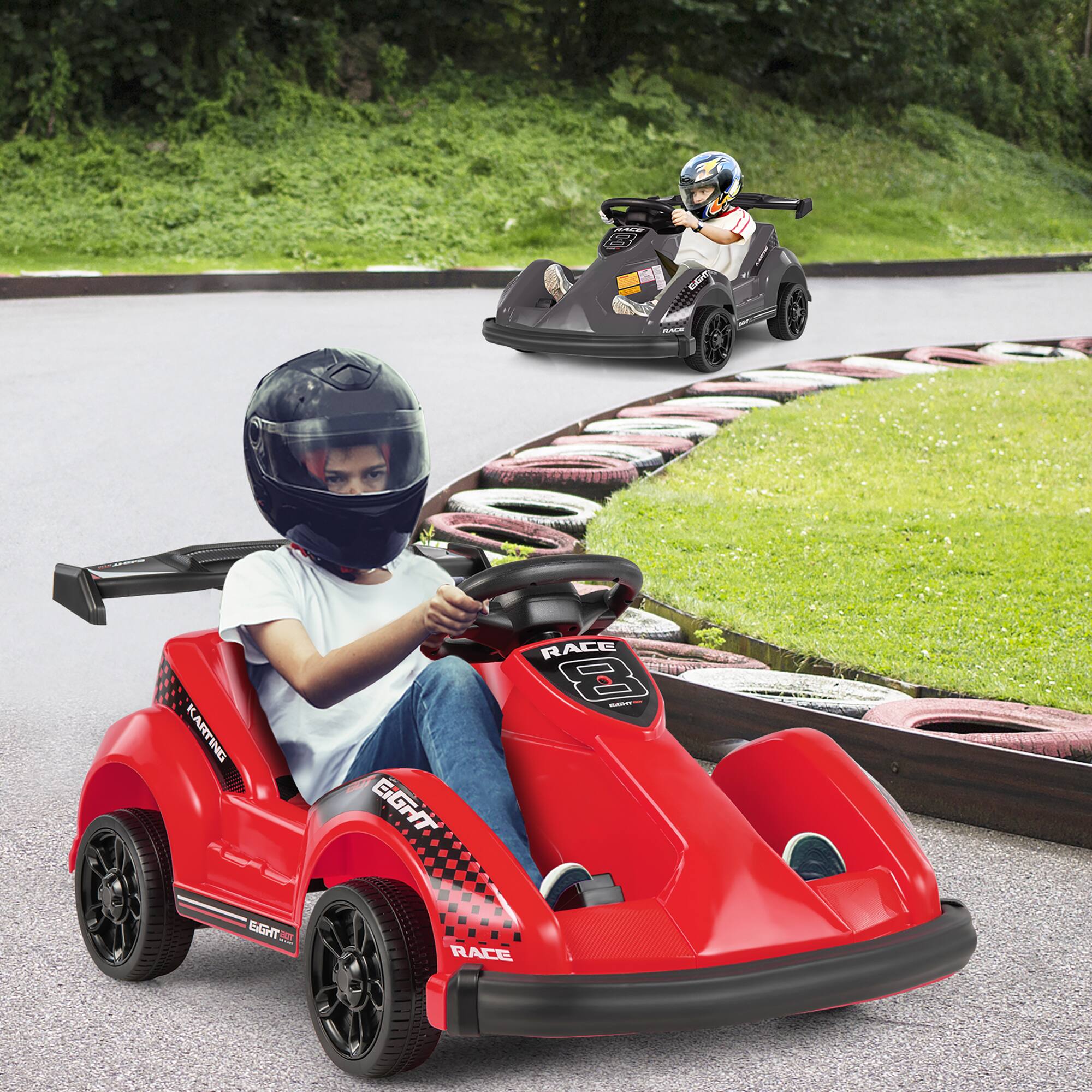 BACK 8

Estario

MADE

KARTING EIGHT THE

RACE 8 CANT EIGHT RACE