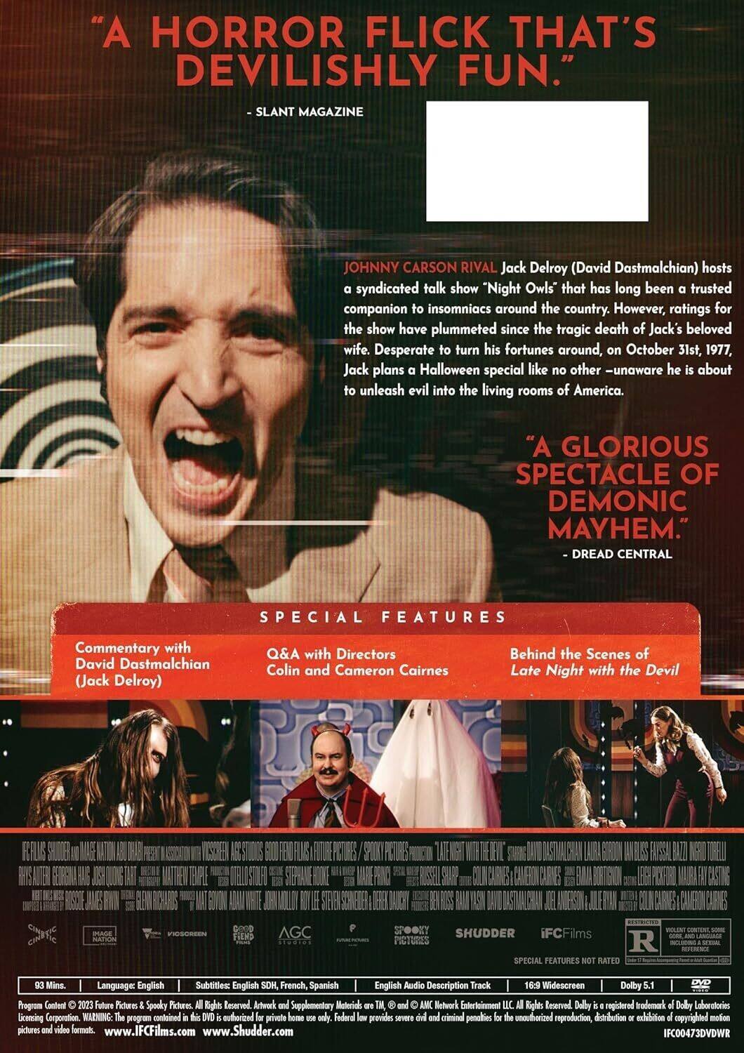 Alt View 1. Late Night With the Devil   - DVD.