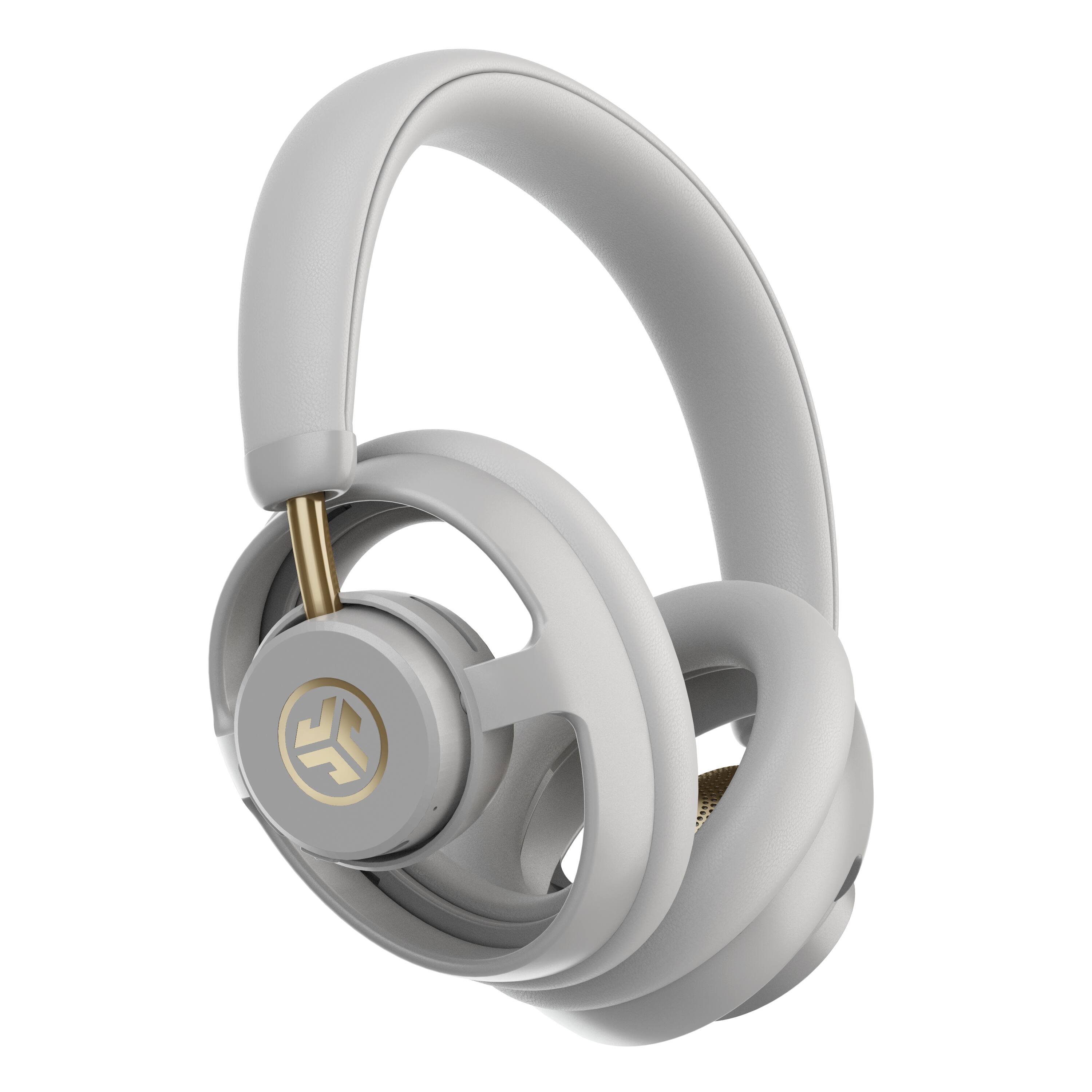 Angle. JLab - JBuds Open Wireless Open-Ear Headphones - Cloud.