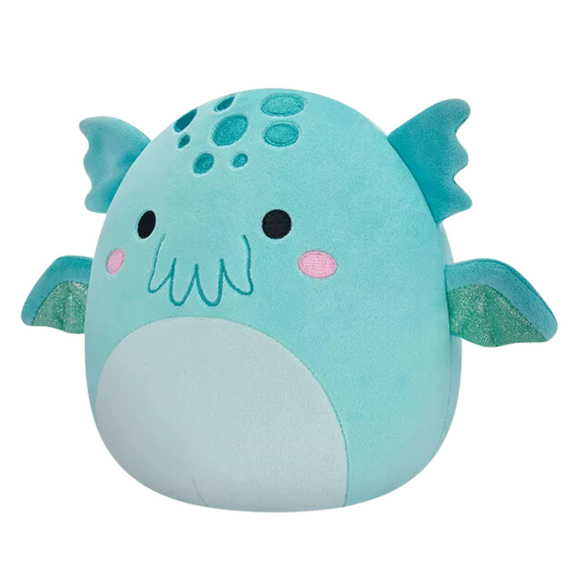 Alt View 1. Kellytoy - Squishmallow 8 Inch Newbie Squad Plush | Theotto The Cthulhu Monster - Aqua.