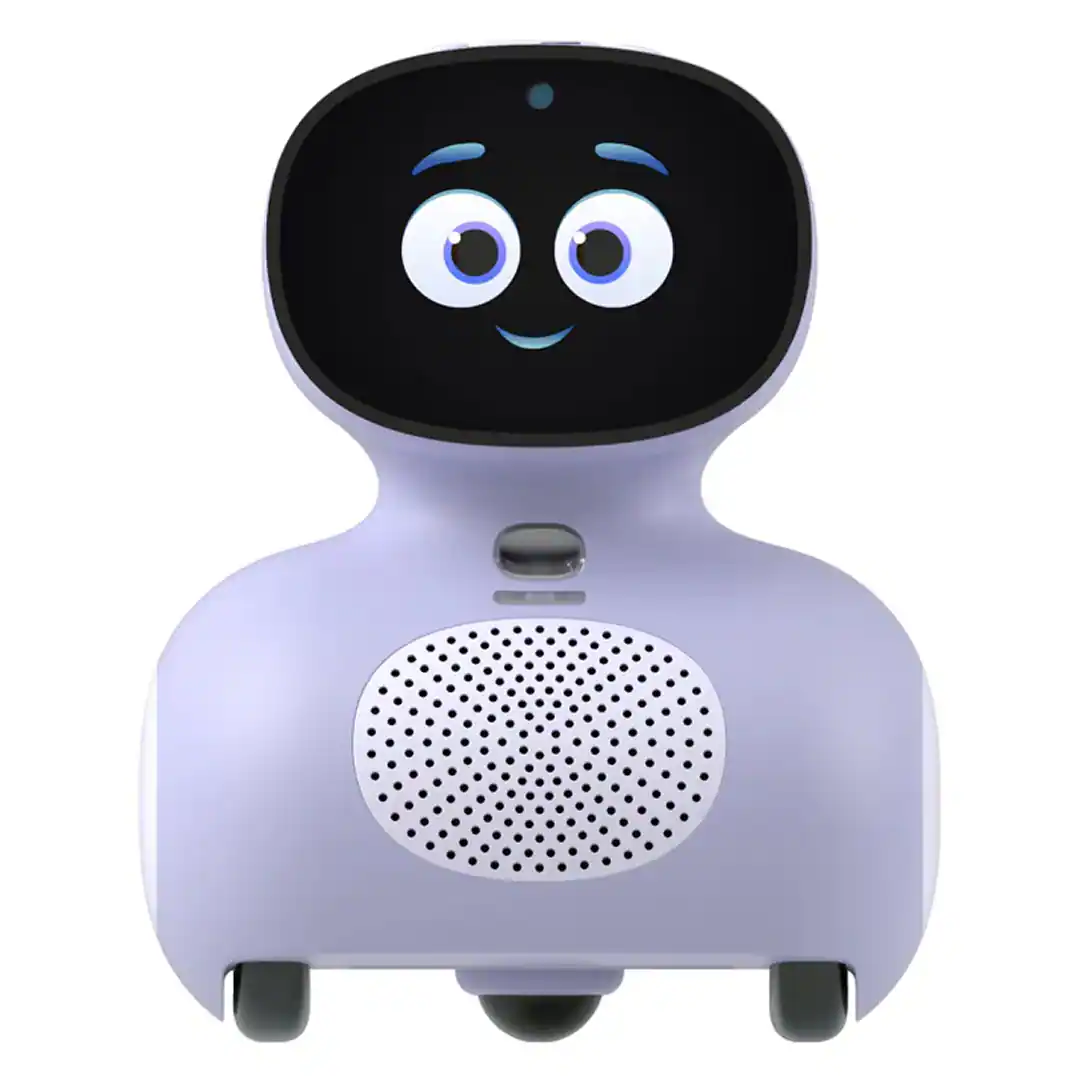 Front. Miko - Miko Mini: AI Robot for Kids with 30-Day Miko Max|Voice Play, STEAM Activities, Games & Stories| Gift Ages 5–10|Purple - Purple.