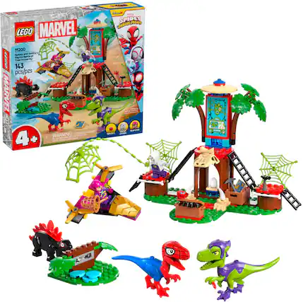 H | | | Donpls 1-Voa SPIDEY FRILAOS AMAZING LEGO MARVEL y 11200 Spiaey and Gobby Battle al Raptor HQ 0011 Tree House 143 pcs/pzs - MARVEL - - - - - - - HAZARD TOST TRAPSTLR D OKNG TRACES 1 SPONA WARNING: atral cL di anal c ertan and 4+ + - Tm CT Sre - - PP -