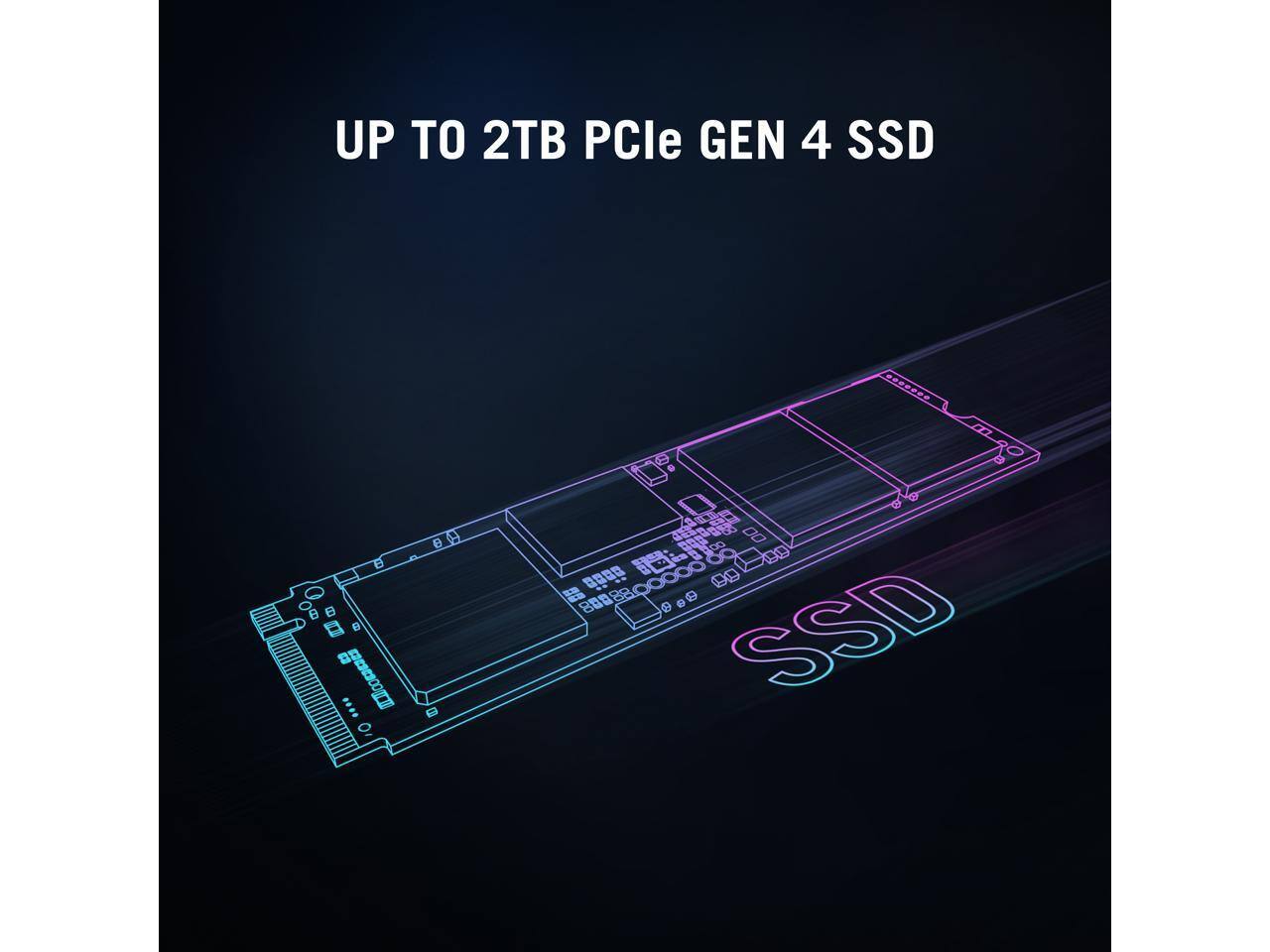 UP TO 2TB PCIe GEN 4 SSD