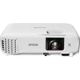 Epson - PowerLite W49 LCD Projector - 16:10 - Ceiling Mountable - 1280 x 800 - Front, Rear, Ceiling - 8000 Hour Normal - Unknown