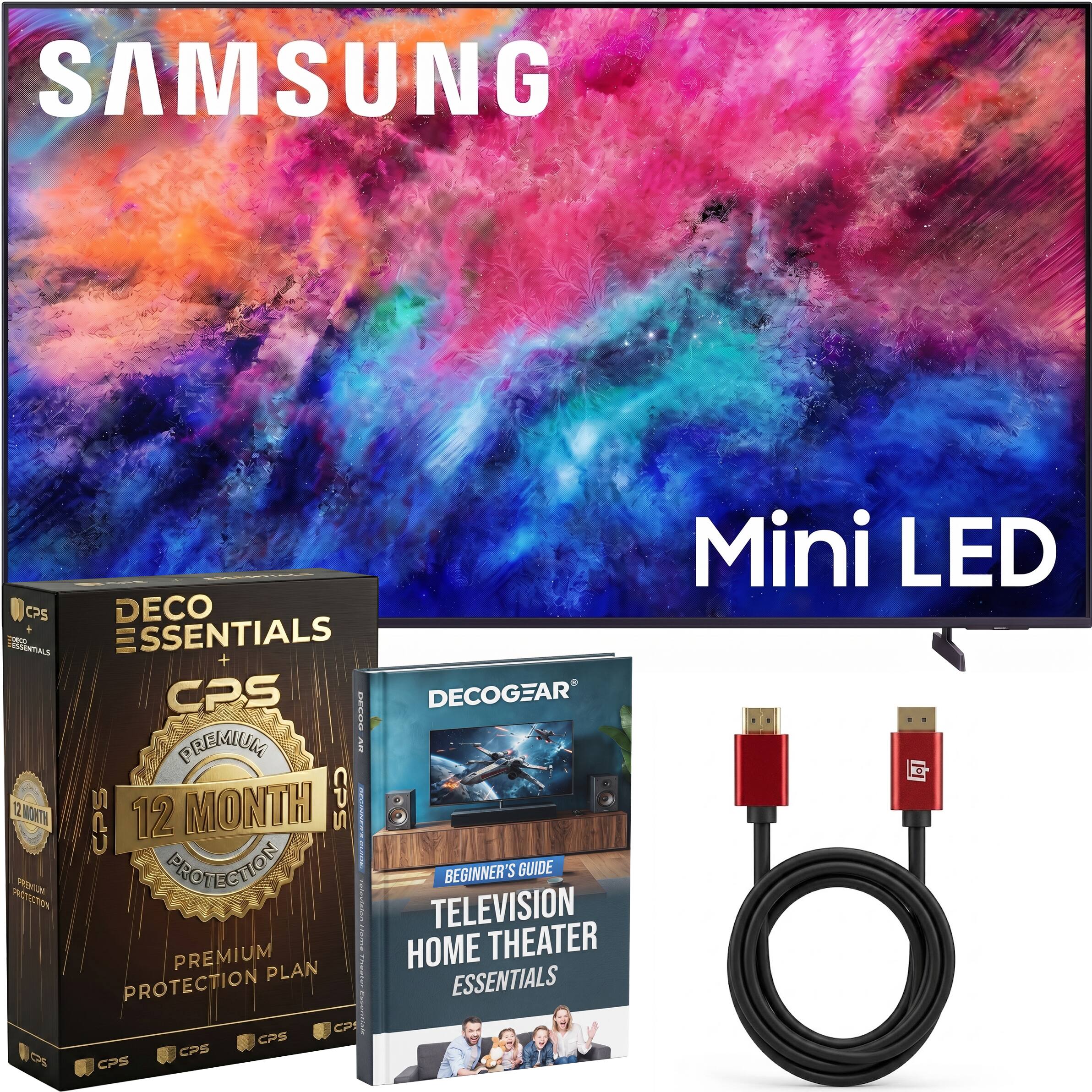 SAMSUNG  
CPS JOMTO ESSENTIALS 12 MONTH CPS  
/ CHEERIALS Mini LED DECO ESSENTIALS + CPS DECOGEAR PREMIUM AR CPS 12 MONTH CPS BEGINNERS GUIDE BEGINNER'S GUIDE Television TELEVISION PREMIUM HOME THEATER PROTECTION PLAN COMMENT ESSENTIALS CPS CP ESSENTIALS
