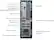 - Line-out audio port
- PS2 Port (Keyboard)
- Serial port
- PS2 Port (Mouse)
- DisplayPort/HDMI /VGA (optional)
- DisplayPorts (2)
- USB 3.1 Gen 1 ports (4)
- USB 2.0 ports (2)
- Network port
- Expansion card slots
- External SMA antenna Ports (optional)
- Power connector port
- Kensington security cable slot
- Padlock ring
- Power supply diagnostic light