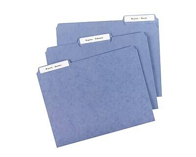 Alt View 5. Avery - Avery TrueBlock Laser/Inkjet File Folder Labels, 2/3" x 3-7/16", White, 1,500 Labels/Pack (5366) - White.