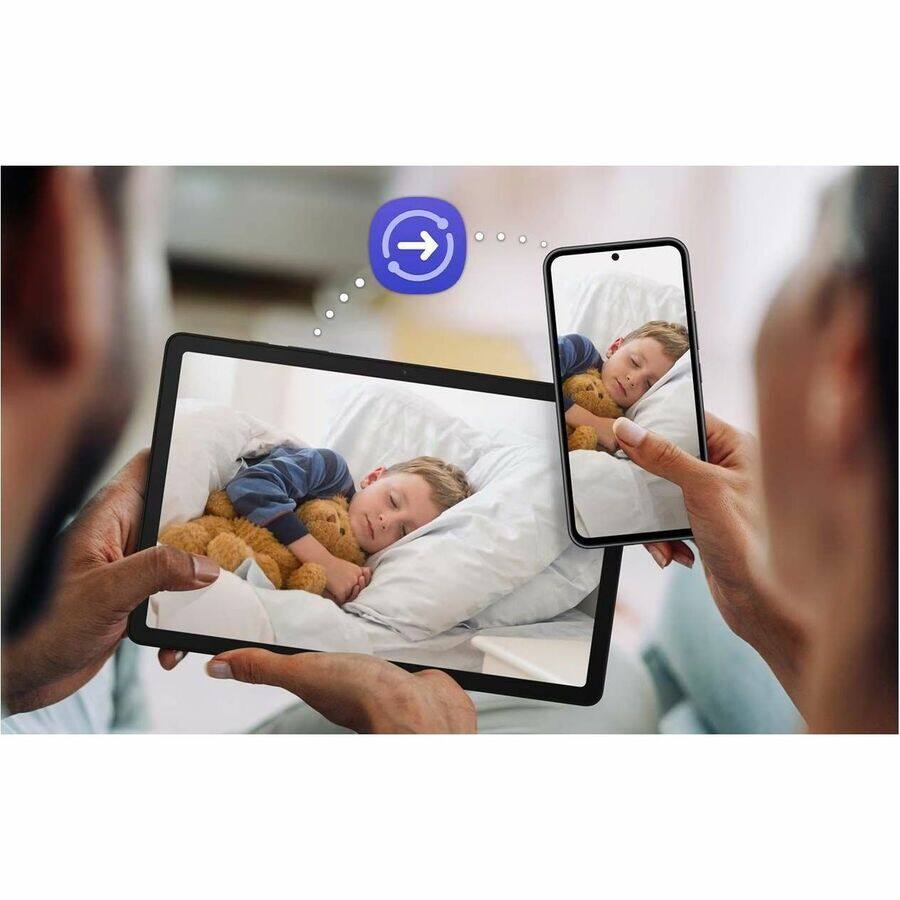 Alt View 5. Samsung - Samsung Galaxy Tab A9 SM-X110 Tablet - 8.7" WXGA+ - MediaTek Helio G99 (6nm) Octa-core - 4 GB - 64 GB Storage - Gray - Gray.