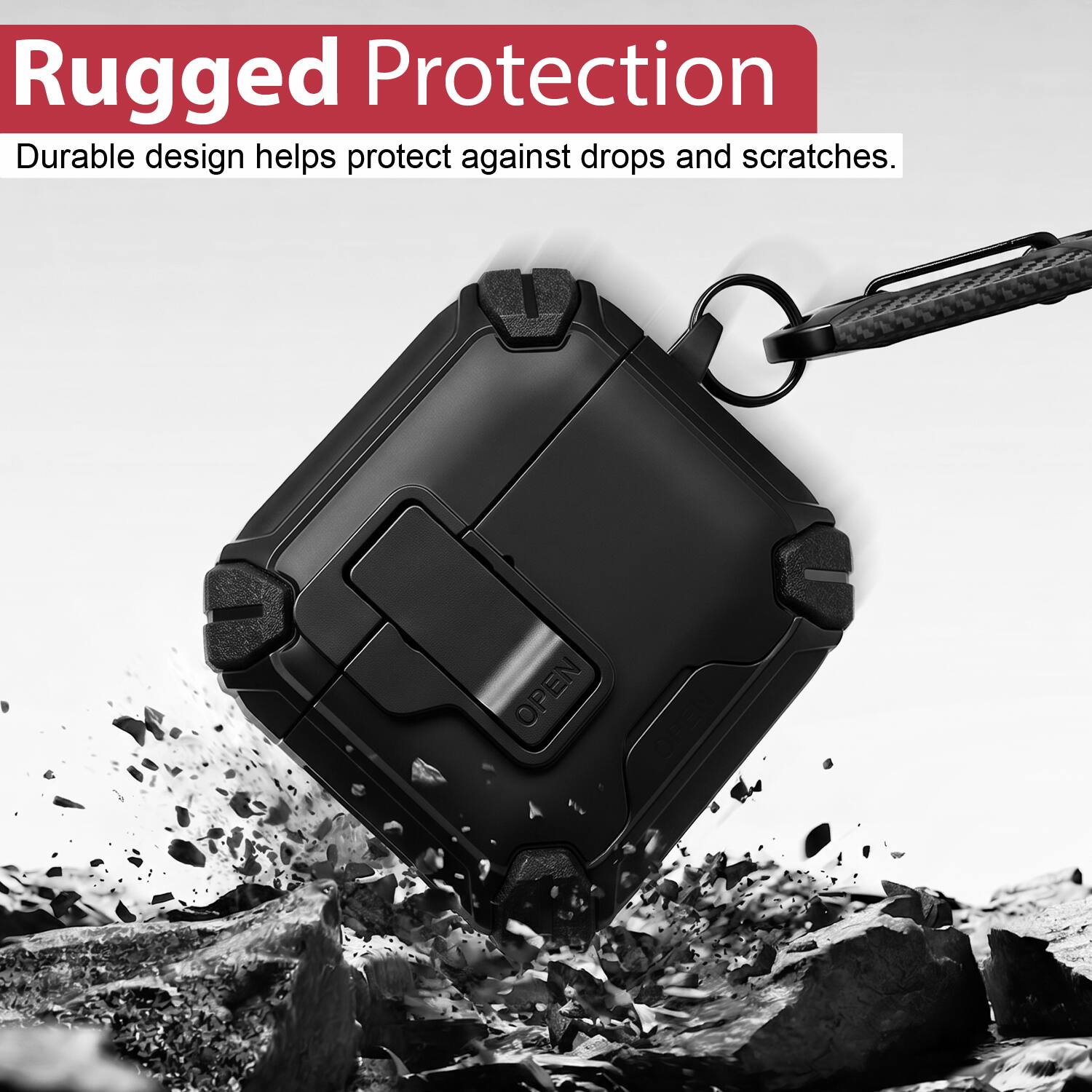 Rugged Protection  
Durable design helps protect against drops and scratches.