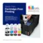 Stress-Free, Cartridge-Free EcoTank Printing: 80 Million Sold Worldwide 2011-2023 Use Epson's exclusive EcoFit bottles to easily refill the high-capacity ink tanks, with up to 2 years of ink included in the box - and with every replacement ink set. NOS W ET MANO EPSON: - : 502 BK EPSON F : : 502 C - EPSON 2 - : : 502 M - EPSON - : - | 502 Y - - SK M Y - - OE tork 1 Based on average monthly document print volumes of about 200 pages.