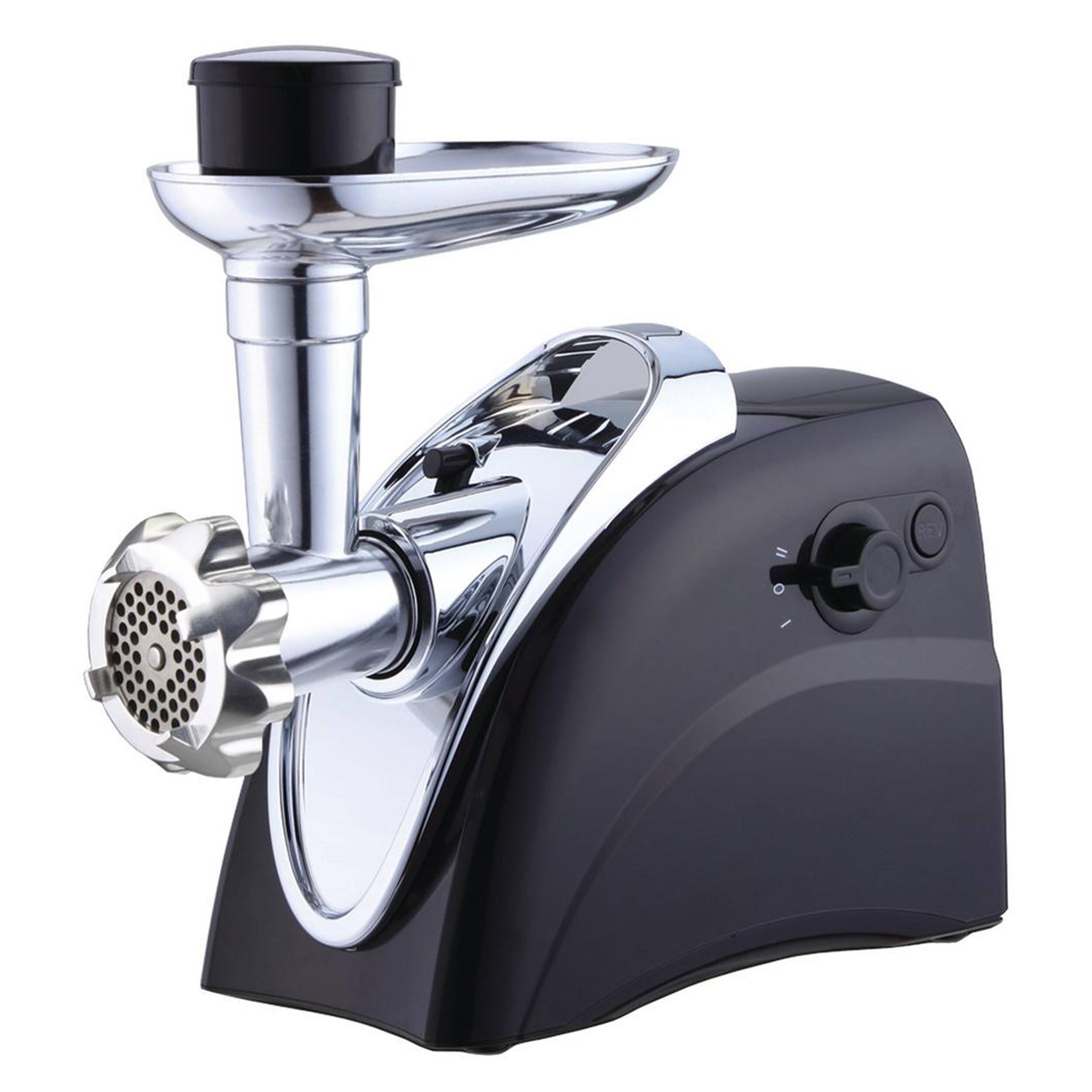 Brentwood - 400 Watt Electric Meat Grinder and Sausage Stuffer - Black