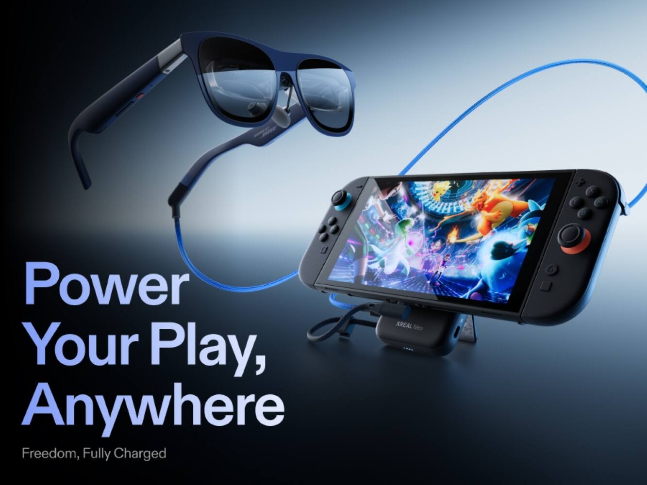 Power Your Play, Anywhere  
Freedom, Fully Charged  
XREAL Neo