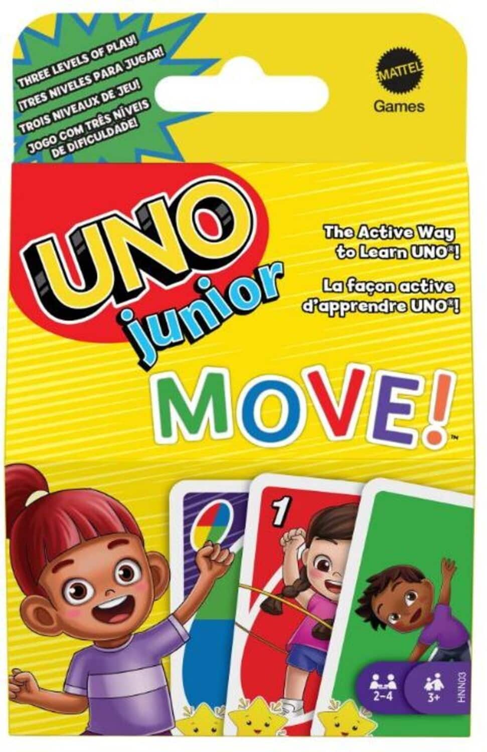 Mattel - Games - UNO Junior Extension - GAMES (MISC) - Multicolor