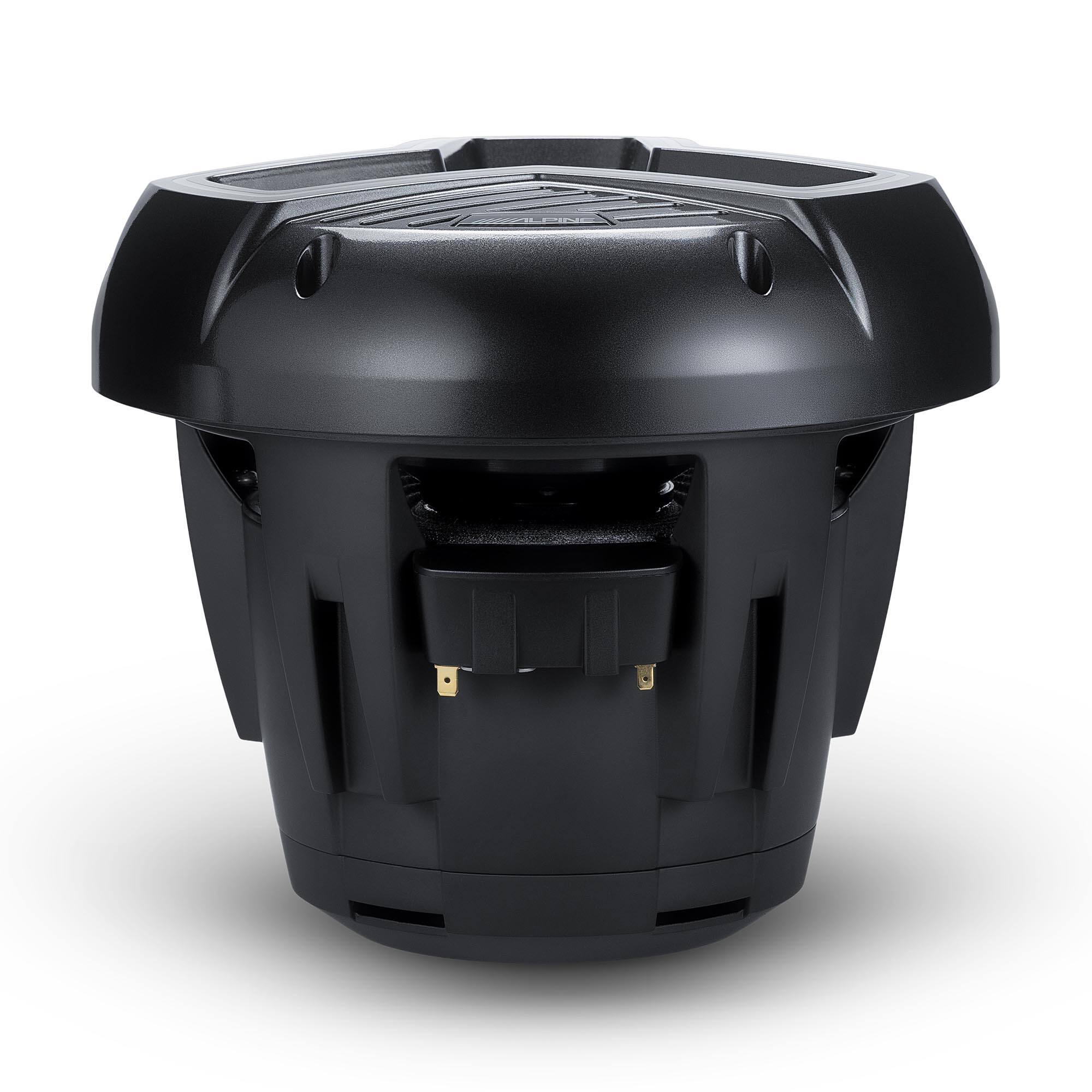 Alt View 3. Alpine - Alpine MRN-W10S4-IB-LB Marine 10" Subwoofer Infinite Baffle (Black) - Black/Gray.