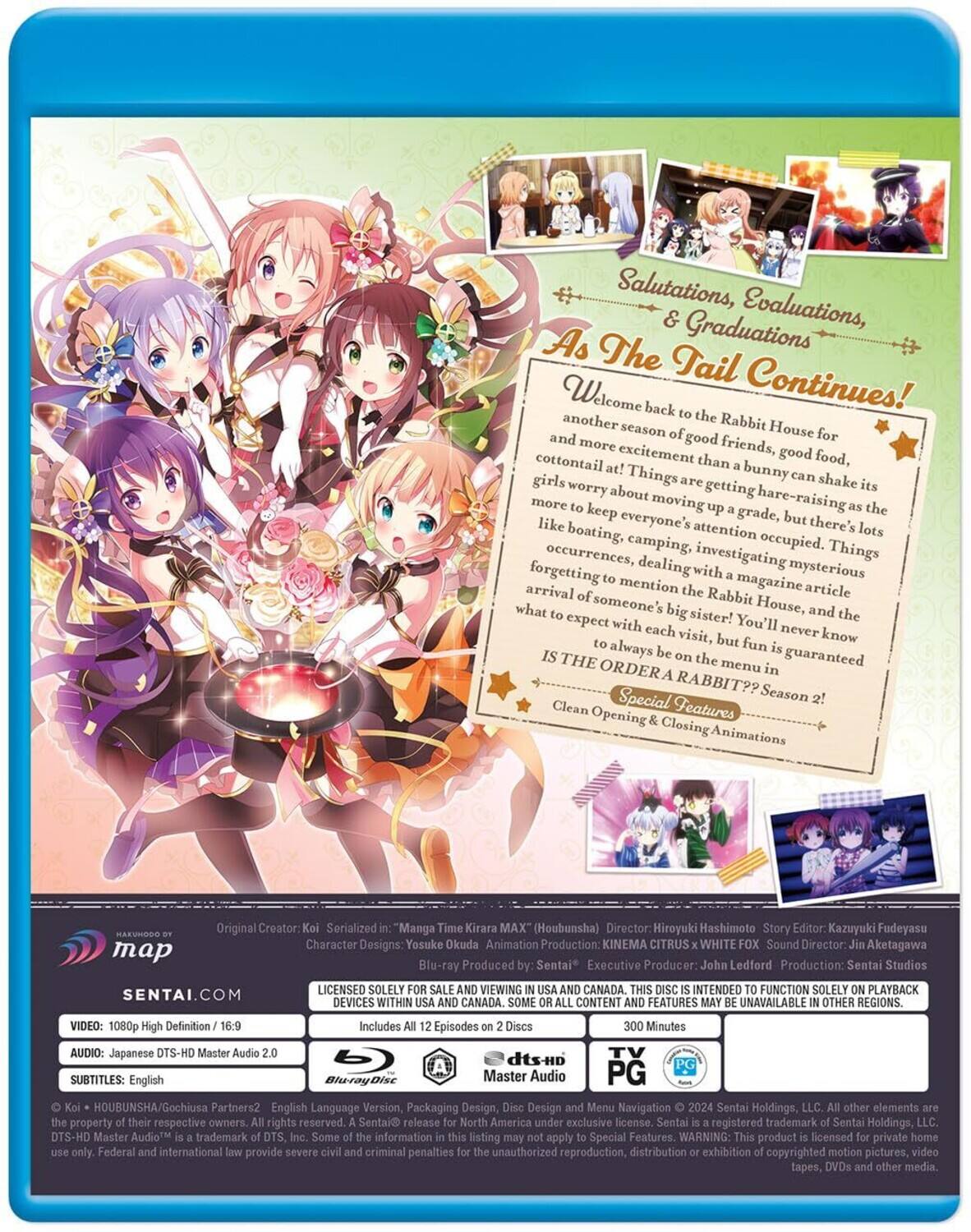 Alt View 1. Is The Order A Rabbit?! Season 2 Collection   - BLU-RAY.