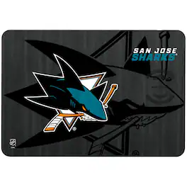 Keyscaper - San Jose Sharks Wireless Charger and Mouse Pad - Multicolor