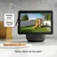 "Works with Blink Alexa" and "Alexa, show me the yard."