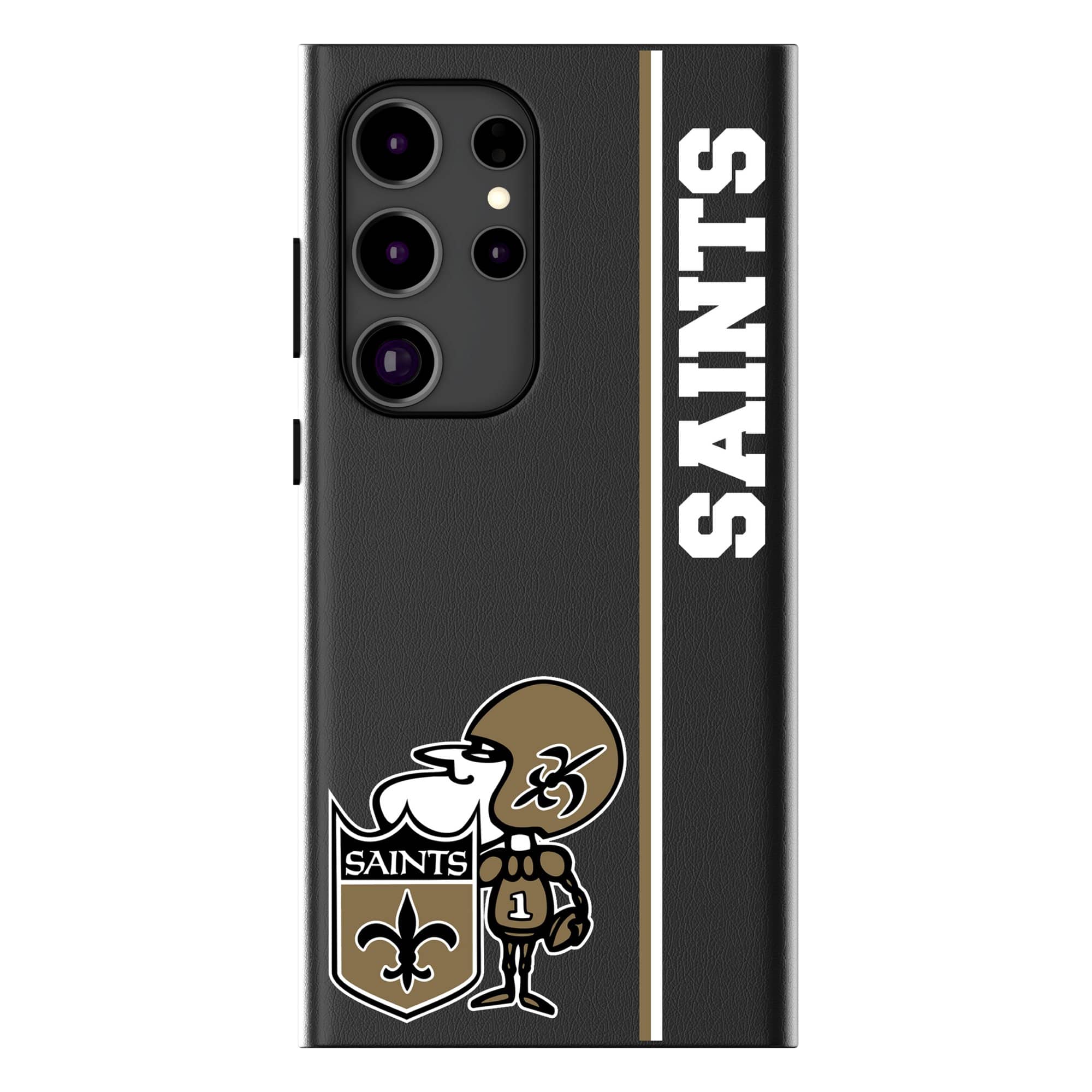Keyscaper - NFL - New Orleans Saints Galaxy Magnetic Bump Case - S25 Plus - Black price history on PriceWatchPro