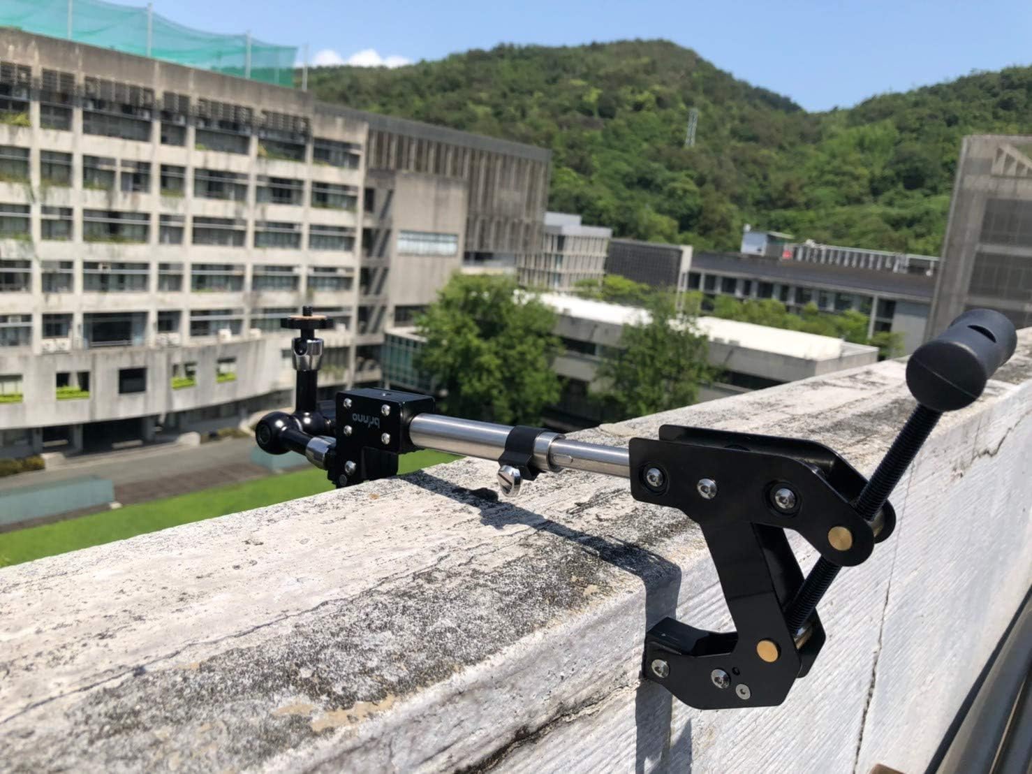 Alt View 2. Brinno - ACC1000P Heavy-Duty Camera Clamp with Magic Arm and Extension Poles.