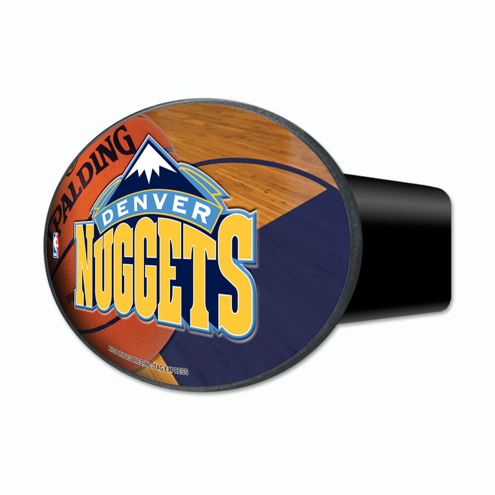 Rico Industries - Denver Nuggets NBA Basketball 3-In-1 Hitch Cover Auto Emblem - Multi