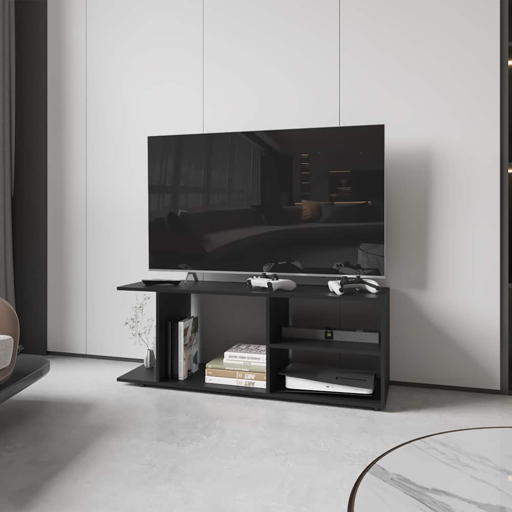 APRILSOUL - Entertainment Center Barton Living Room - Black