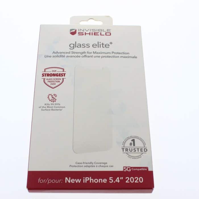 ZAGG - Screen Protector FIT Apple iPhone 12 Mini Glass Elite + - Clear