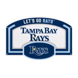 Evergreen Enterprises - Tampa Bay Rays 11" x 17" Embossed USA Steel Buckle Wall Sign - Multicolor