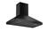 Alt View 3. Hauslane - Hauslane WM-530 Base 36-in Convertible Matte Black Wall-Mounted Range Hood (Charcoal Filters Included) - Matte Black.