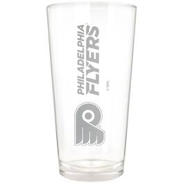 Great American Products - Philadelphia Flyers Etched 16oz. Vertical Rally Cry Pint Glass - Multicolor