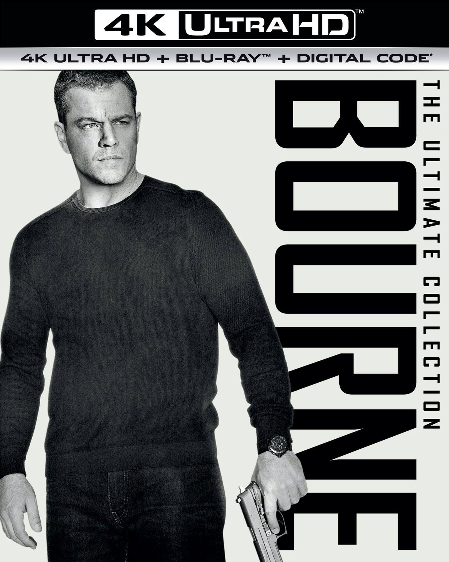 Front. Bourne: The Ultimate 5-movie Collection (4K Ultra HD) [UHD].