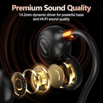 Ortizan 2026 Open Ear Bluetooth Headphones, 5.4, IPX7 Waterproof Ortizan 2026 Open Ear Bluetooth Headphones, 5.4, IPX7 Waterproof