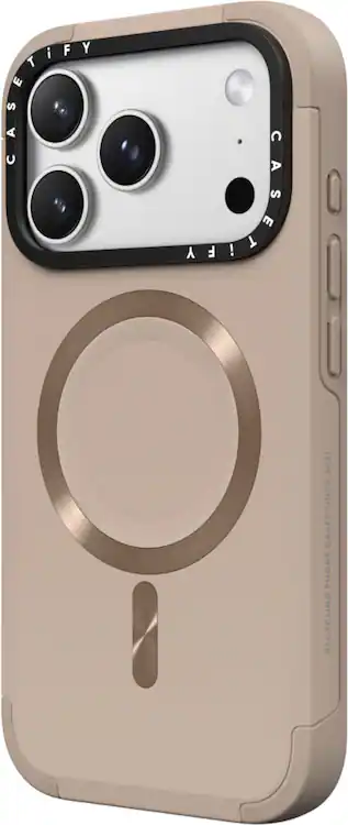 CASETiFY Apple iPhone 17 Pro Max Force Case Taupe - Best Buy CASETiFY Apple iPhone 17 Pro Max Force Case Taupe - Best Buy