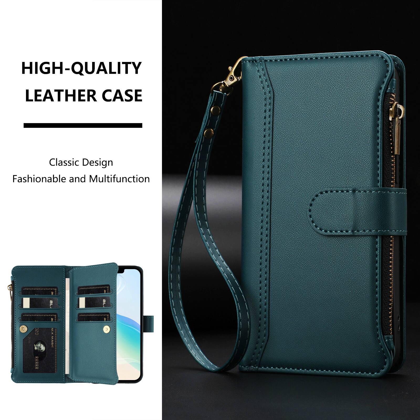 HIGH-QUALITY LEATHER CASE

Classic Design
Fashionable and Multifunction