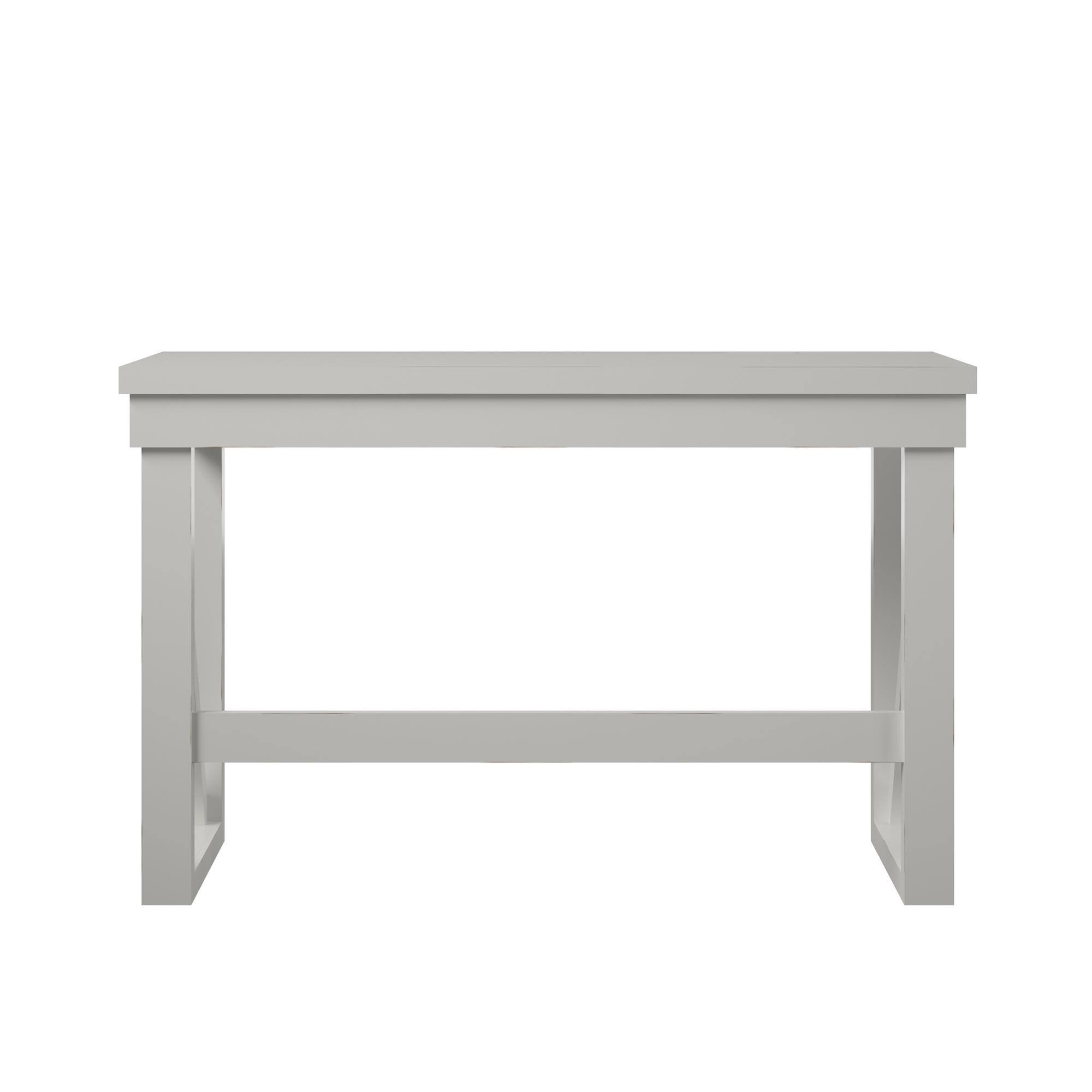 Alt View 5. Glintex - Office Computer Desk – 47" Workstation，Spacious Desktop and Storage Drawer, Durable Design for Home Office Organization - Ivory White.