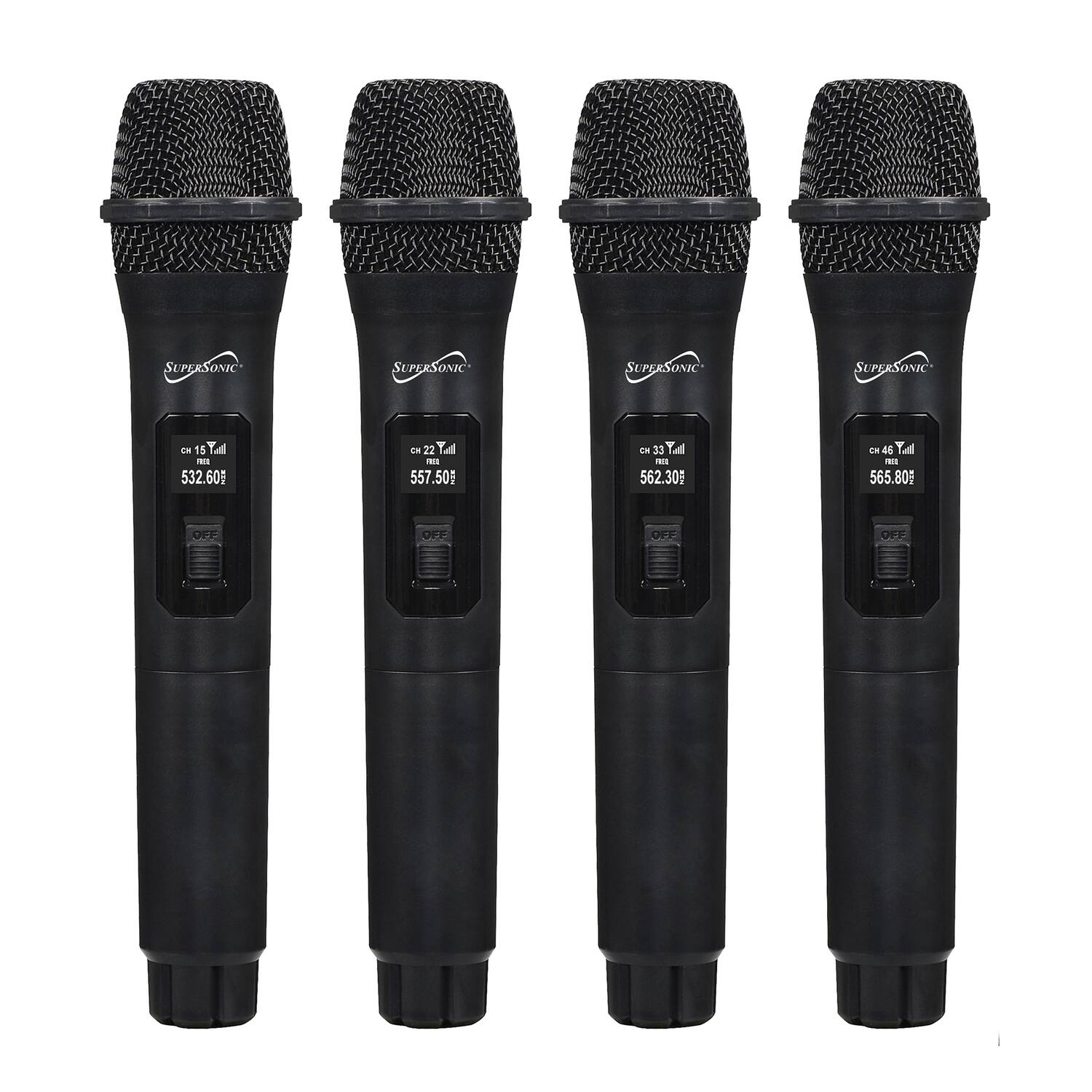 SUPERSONIC SUPERSONIC SUPERSONIC SUPERSONIC  
DI 16  
532.60 C  
22 21 - 557.501 CH  
33 - 562.309 CH  
46 - 565.80  
OFF OFF OFF