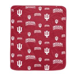 Pegasus - Indiana Hoosiers 60" x 70" Homefield Flipped Wordmark Ultra Soft Blanket - Multicolor