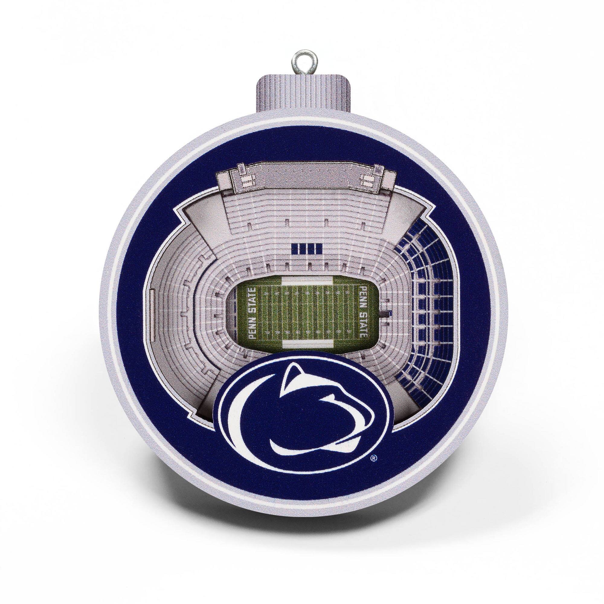 YouTheFan - Penn State Nittany Lions 3D Stadium Ornament - Multicolor