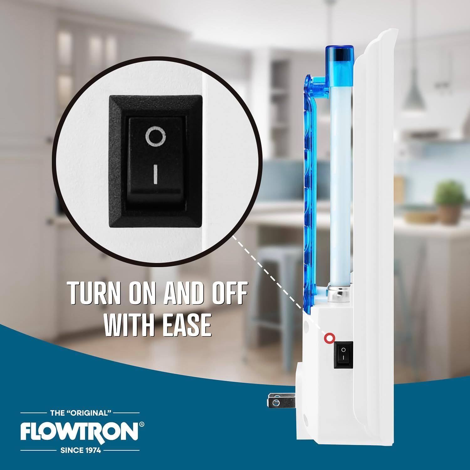 I turn on and off with ease - The "Original" Flowtron since 1974