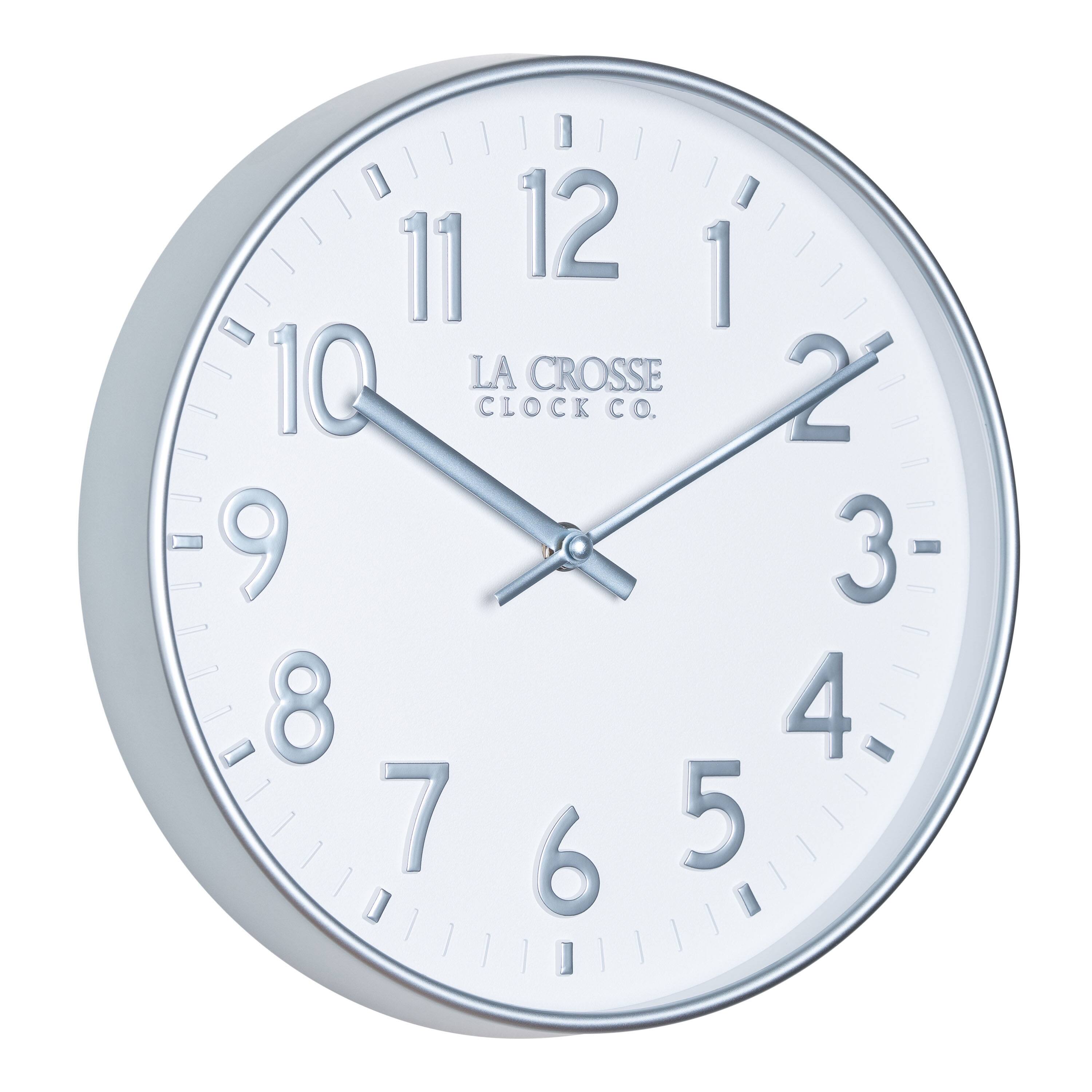 11 12 1 10 LA CROSSE CLOCK CO. 9 3 8 4 7 6 5