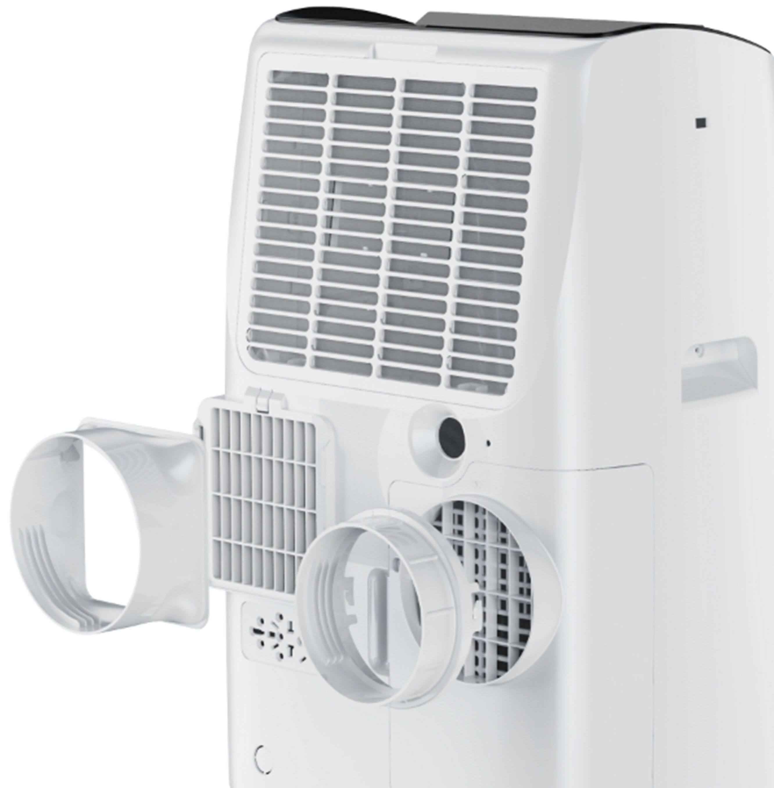 Alt View 22. TCL - 450 Sq. Ft. 10,000 BTU Q-Series Ultra-Quiet Dual Hose Inverter Smart Portable Air Conditioner - White.
