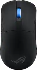 Front. ASUS - ROG Harpe Ace Mini Ultralight Wireless Optical Gaming Mouse with SpeedNova Wireless Technology - Black.