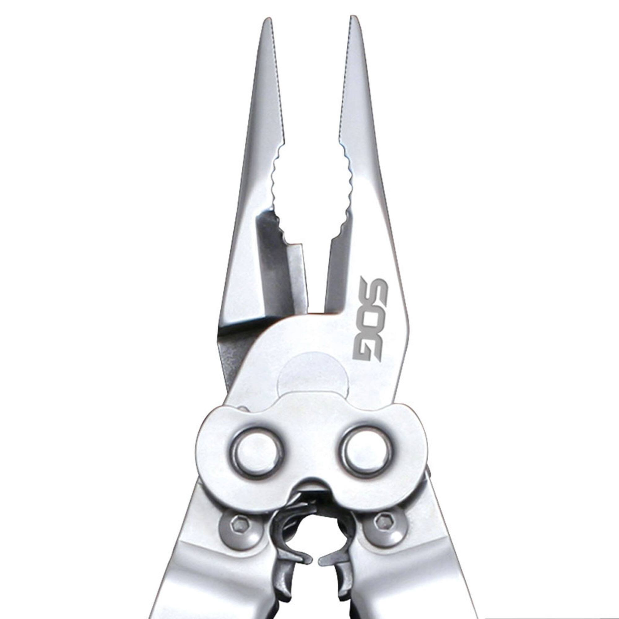 Alt View 3. SOG - SOG Powerlock Satin V-Cutter with Nylon Sheath.