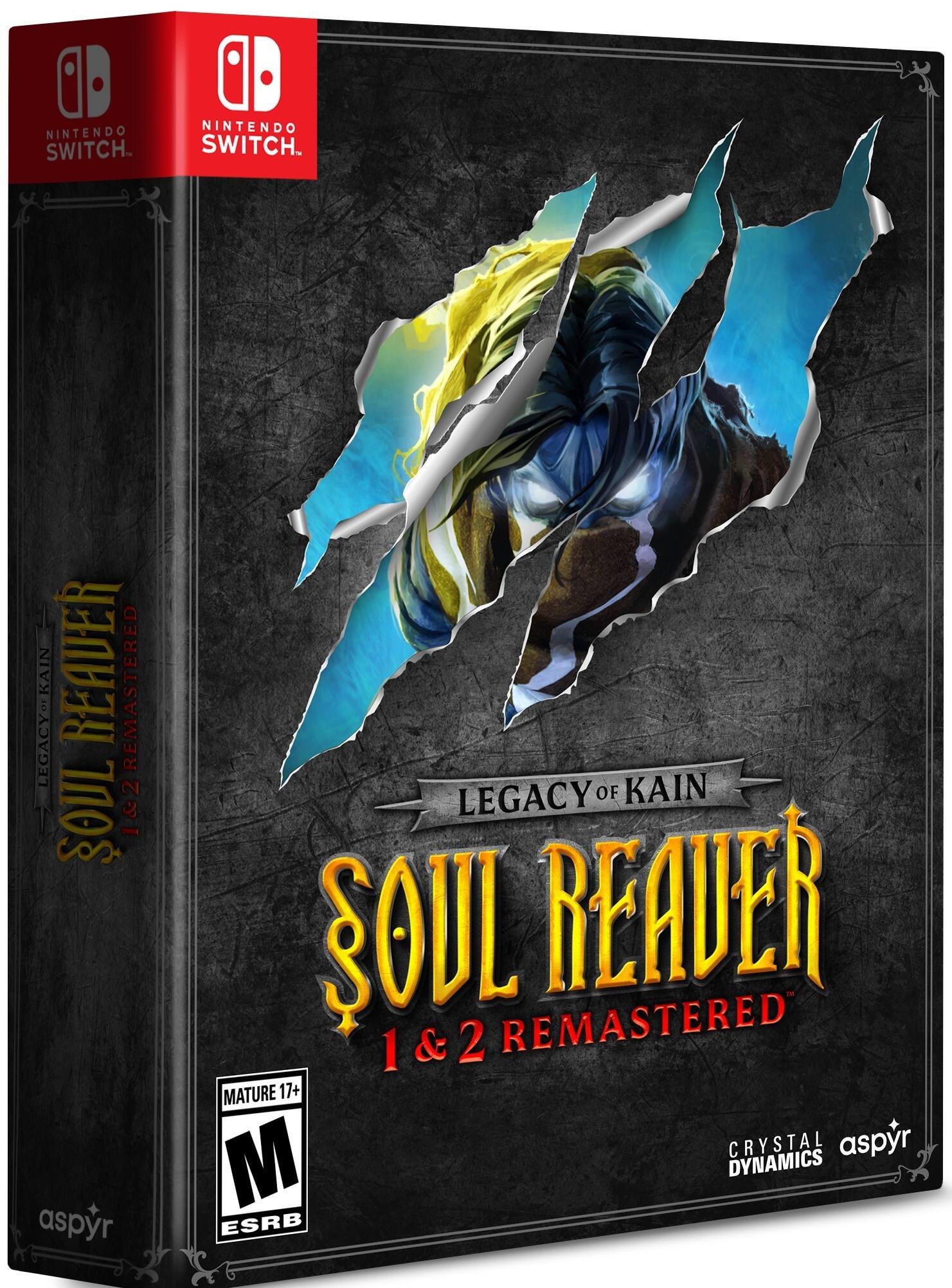 Legacy of Kain Soul Reaver 1&2 Remastered Deluxe Edition - Nintendo Switch