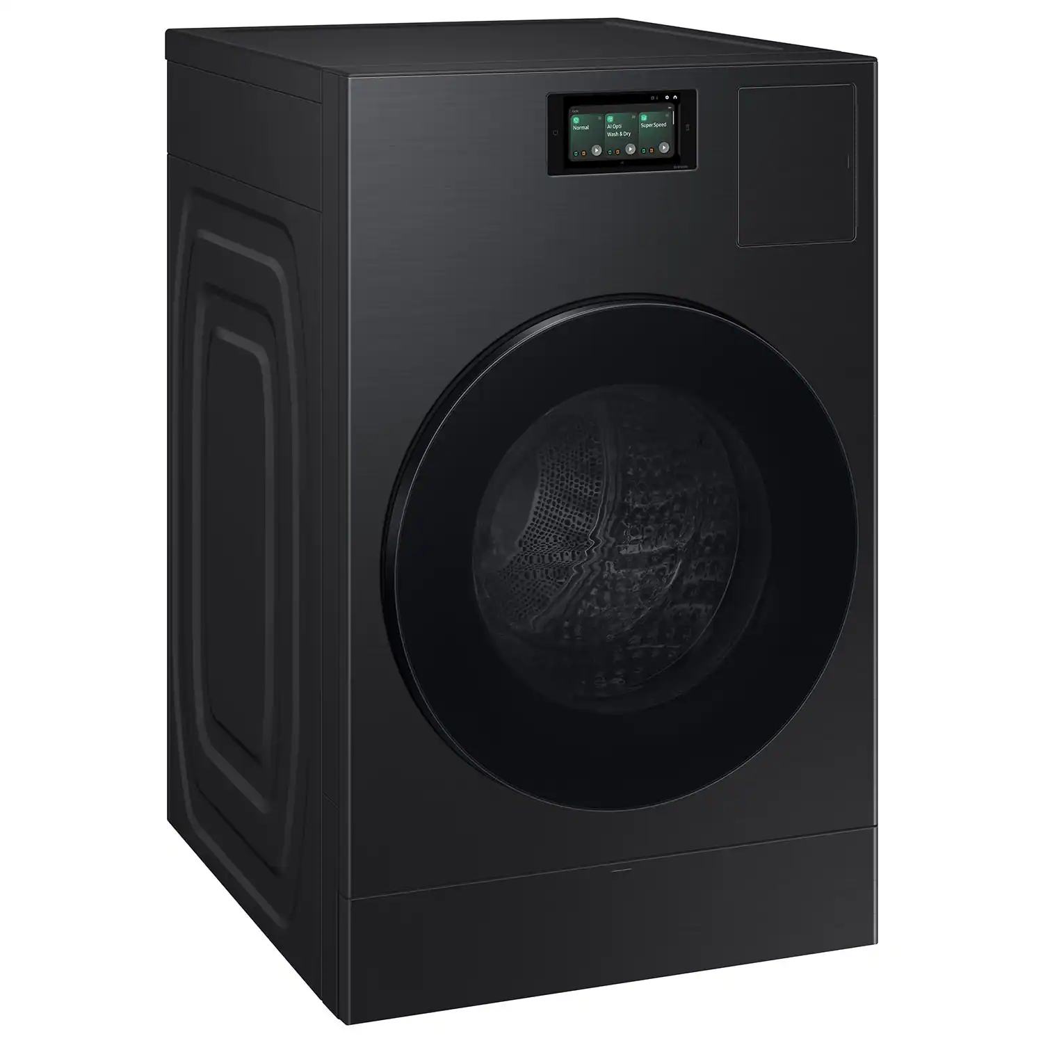 Alt View 17. Samsung - 5.3 cu. ft. Bespoke AI Ventless Smart All-In-One Front Load Washer/Electric Dryer Combo with Ventless Heat Pump - Brushed Black.