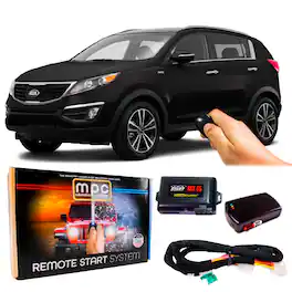 MPC - Factory Remote Activated Start Kit For 2011-2016 Kia Sportage - Key-to-Start - Black
