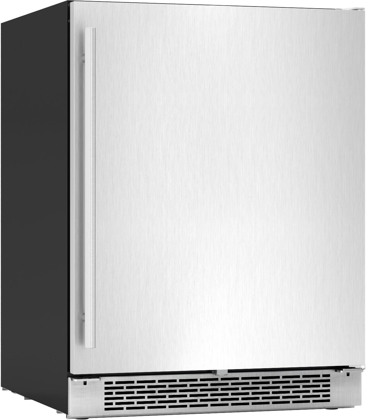 Alt View 15. Zephyr - 5.11 Cu. Ft. Brisas 24 in. 8-Bottle and 98-Can Built-in Single Zone Beverage Cooler - Stainless Steel.