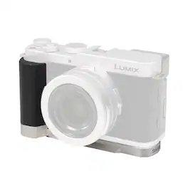 Smallrig - L-Shaped Mount Plate with Silicone Handle for Panasonic LUMIX L10 Camera, Silver