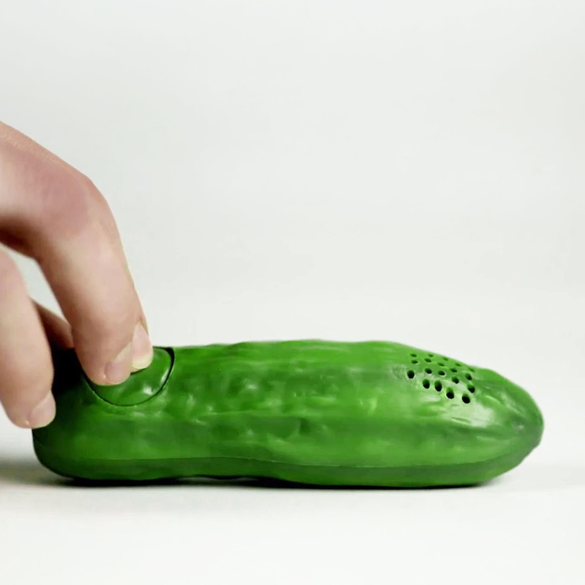 Alt View 3. Accoutrements - Yodelling Pickle Gag Gift - Green.
