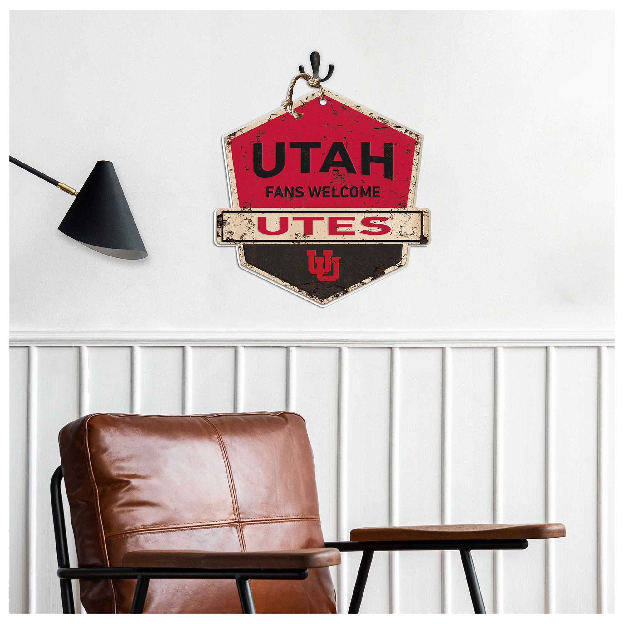 UTAH FANS WELCOME UTE