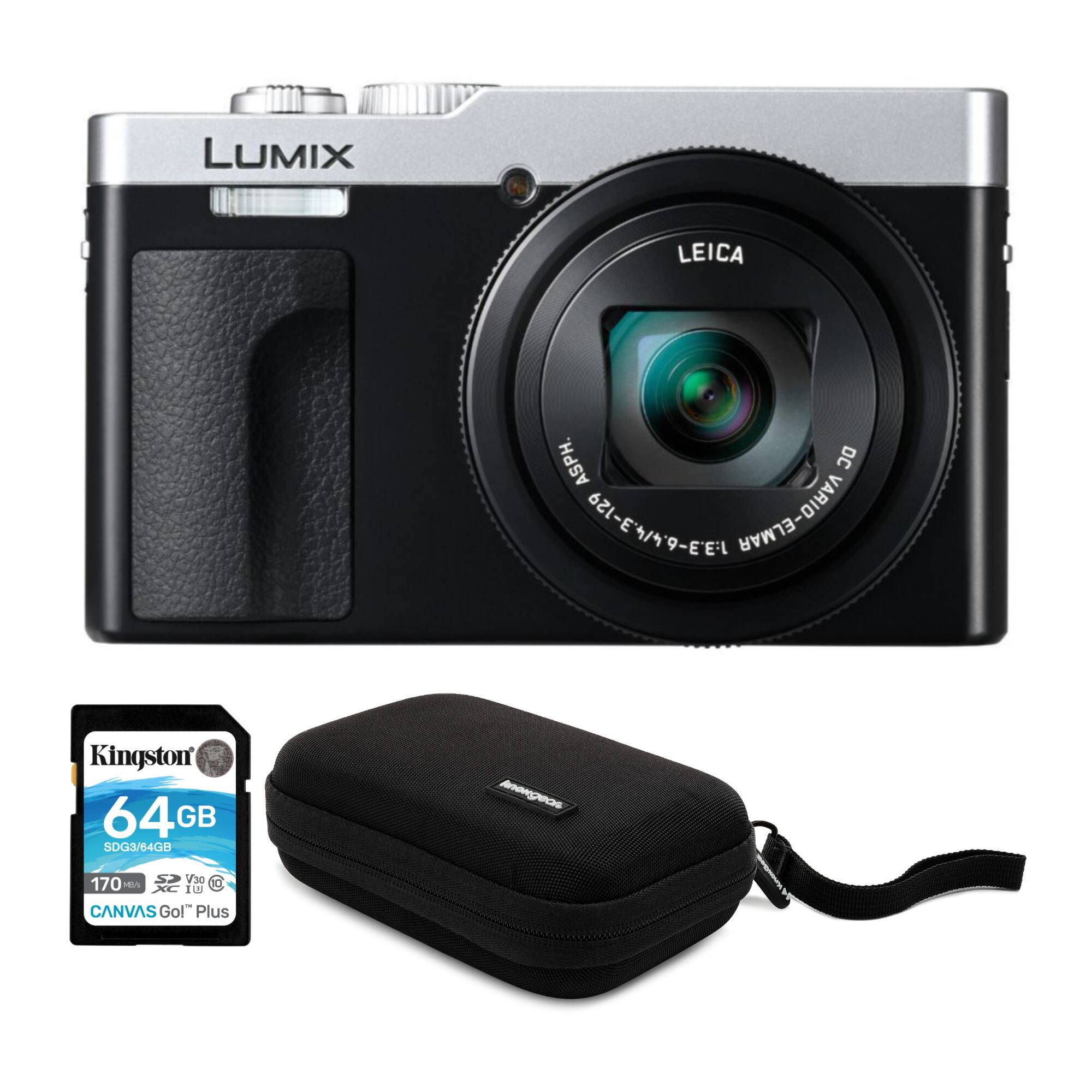 LUMIX LEICA ASPH. DC VARIO-ELMAR 62L-Eh/49-E'E1 1:2.8-5.6/4.6-13.5 Kingston 64GB SDG3/64GB 170 MB/s CANVAS Go! Plus
